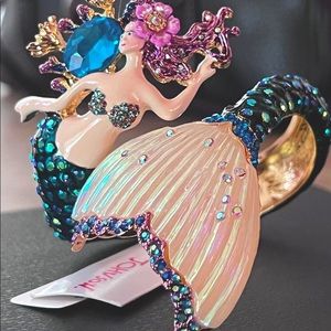 Betsey Johnson Mermaid Cuff Bracelet
